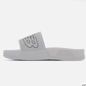 New Balance Women's white Slide Sandals